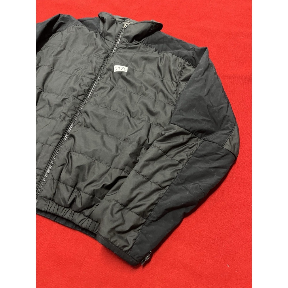 Men's North Face Light Puffer Jacket Reinforced Elbows Size Medium Black - Picture 3 of 8